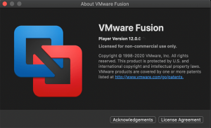 VMware Fusion Pro Crack 12.0.0 Mac Plus License Key 2020 Download